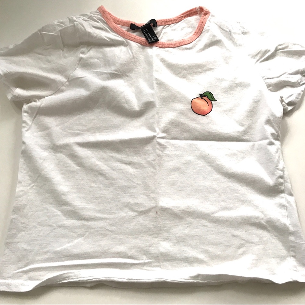 Forever 21 Peachy Crop Top